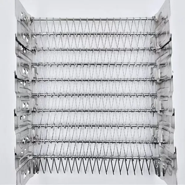 Custom Chain-driven Stainless Steel Wire Mesh Conveyor Belts, High-temperature Resistant Metal Belts, Widths 300, 500, 800 mm photo-1