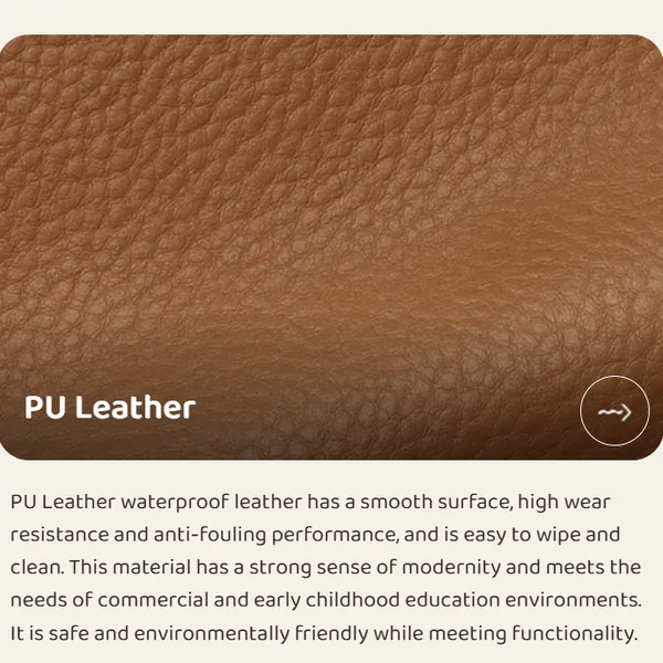 OEM/ODM Custom PU Leather Kids Foam Climbing Blocks for Toddler Crawling High Density Sponge photo-5