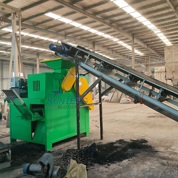 Roll Type Strong Ball Press Machine High-pressure Charcoal Powder Ball Making Machine Coal Pellet Production Line EPC photo-3