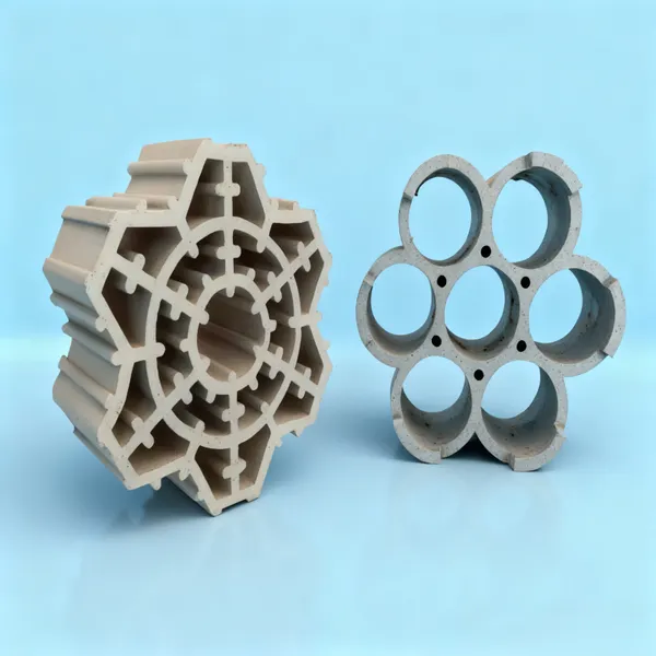 Pingxiang Daier Light Ceramic Combination Ring Structured Packing Replaceable for Petrochemical Distillation Absorption Scrubber photo-5