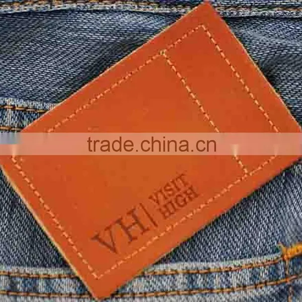 New Arrival Good Quality Leather Patches With Metal photo-3