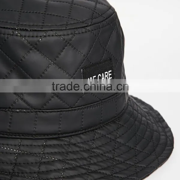 New Arrival Leather-look Plain Blank Cheap Golf Custom Bucket Hats Wholesale photo-3