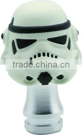 HR-2338 HAORUI Gear Head Auto Shift Knob Carbon Fiber Car Metal Gear Shift Knob General Gear Stick Head Refires Shift Lever