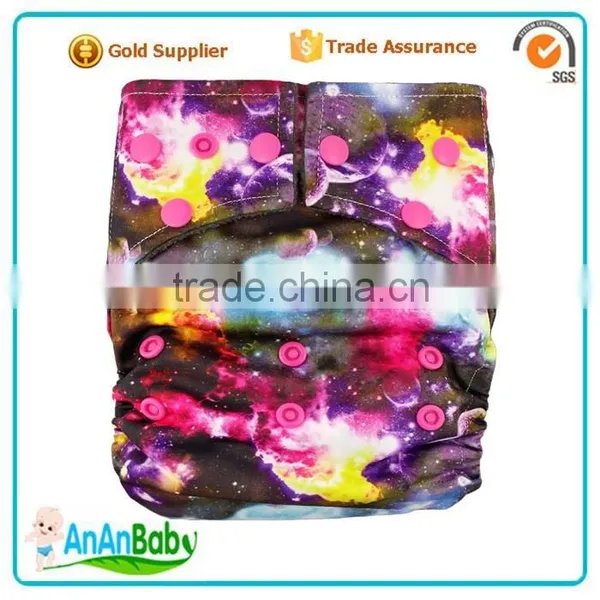 AnAnBaby Snaps Kids Nappy All In One Bamboo Charcoal Nappies photo-3