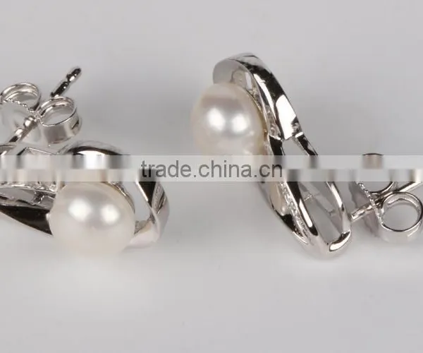 Wholesale New Fashion Latest Style Pearl Earrings Earring Backs photo-5