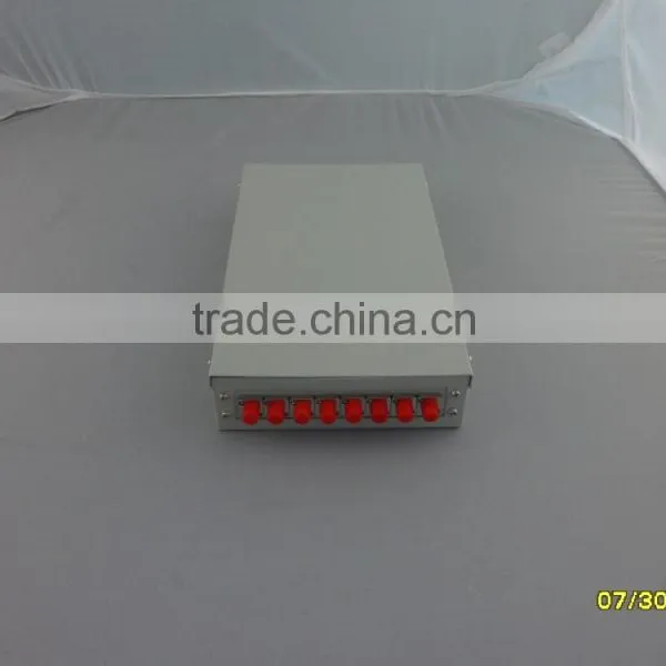 Rack Mount 8 Port, 1U Fiber Optic Terminal Box/Fiber Optic Patch Panel photo-3