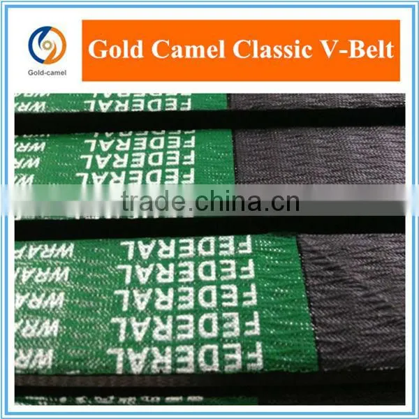 Plastic rubber pulley v belts