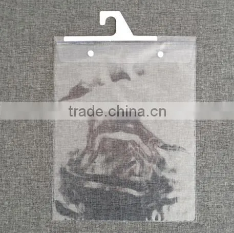 Manufacture Best Price Transparent PVC Hanger Hook Bag photo-2