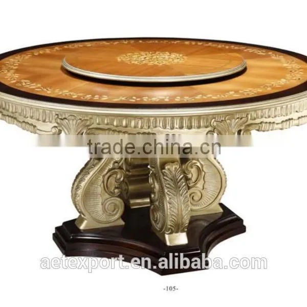 European Style Arabic Luxury Classic Italian Dining Room Set photo-2