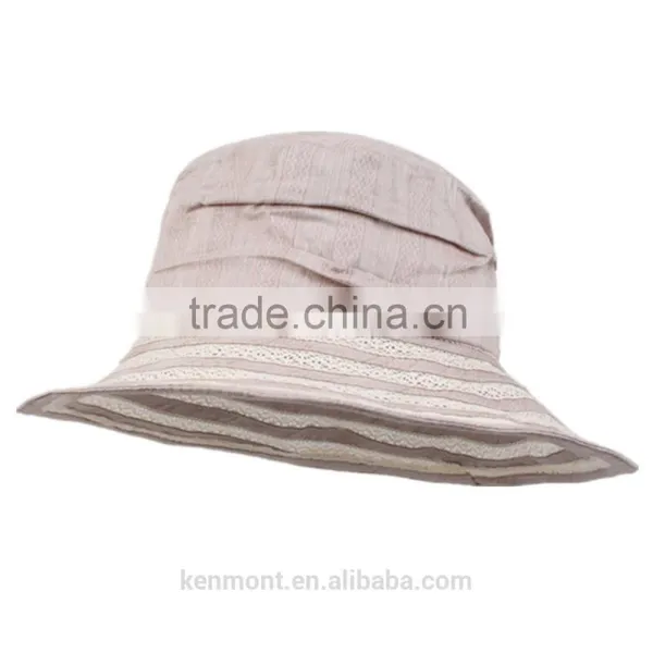 2015 China Factory Summer Floppy Straw Hat for Lady