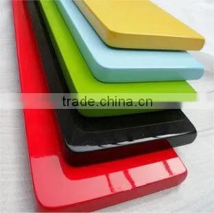 2015 Melamine Faced MDF Decorative Wood Shelf Bracket With Hidden Bracket MDF Wall Commodity Shelf