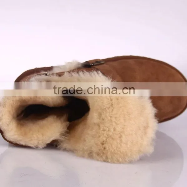 Cylinder During the New Fur One Lady's Warm Winter Snow Boots Antiskid Rivet USES Joker Female Cotton Boots photo-4