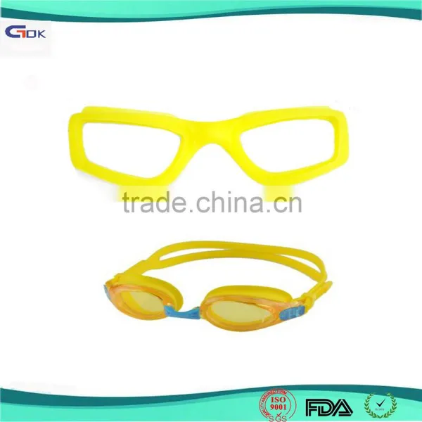 High Quality Customize Silicone Swimming Glasses Goggles Frame photo-2