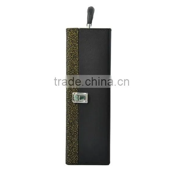 2015 Handmade High Quality Leather Wine Box,liquor Bottle Gift Box photo-4