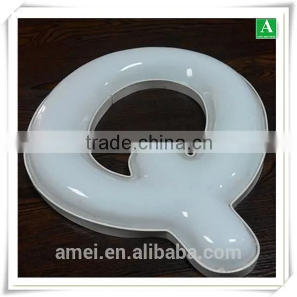 Acrylic Vacuum Forming Thick Plastic LED Letter Light Box photo-6