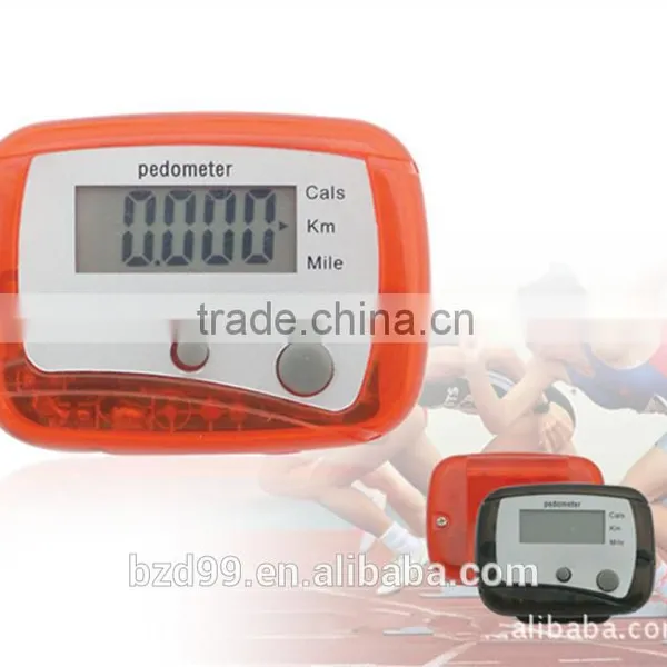 Promotional Multi-functional Calories/KM/Mile Step Counter Digital Walking Pedometers OEM photo-2