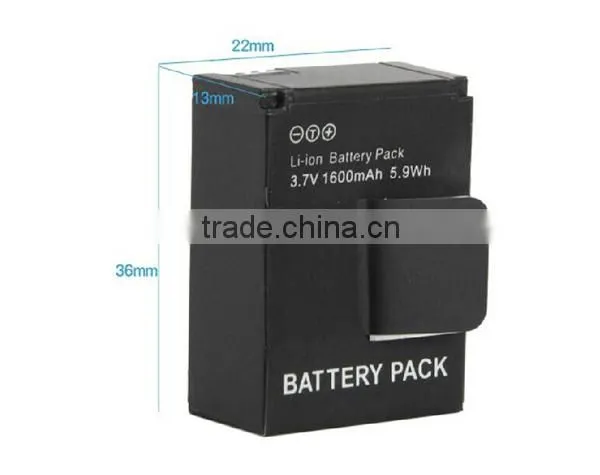 Battery for Gopro Hero 3+/3, 1600mAh, Gopros Accessories GP174 photo-4