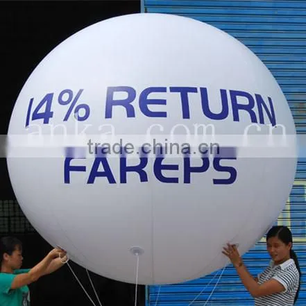 Cheap Inflatable Slogan Balloon With Helium or Air for Advertisement photo-3