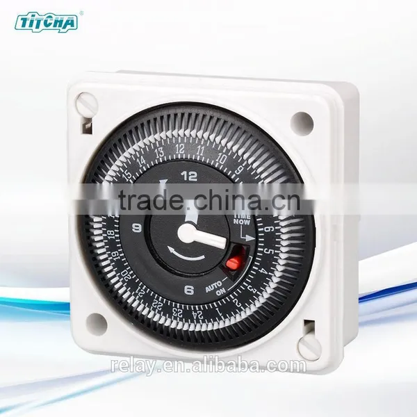 TH-195 / TH-196 Mechanical Timer Din Rail / Mechanical Time Switch / Relay Timer 110v 240v 110vac Timer Switch photo-2