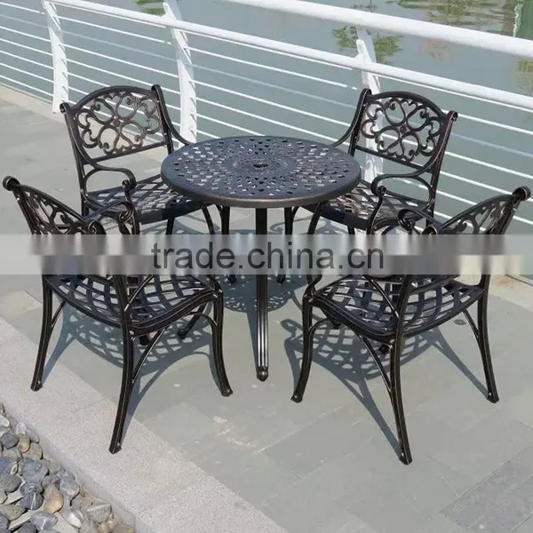 Modern Royal Waterproof Cast Aluminum Outdoor Garden Furniture photo-6