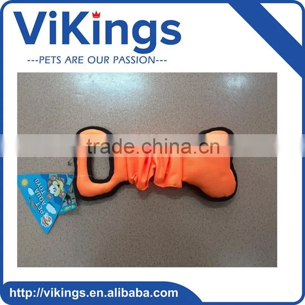 Oxford Cloth With Corduroy Bone Shape Pet Toys for Dog