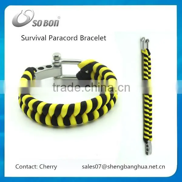 Survival Paracord Bracelets Nylon Cord Paracord Bracelet photo-6