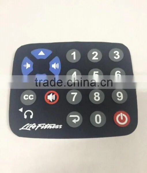 Fashion Food Grade Silicone Rubber Remote Control Cover With Full Printing photo-2