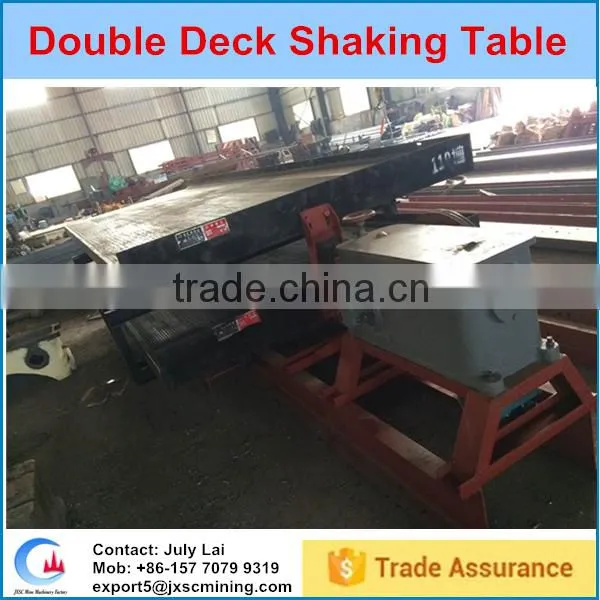 High Recovery Rate Gold Vibrating Table,machine for Placer Gold Concentration photo-4