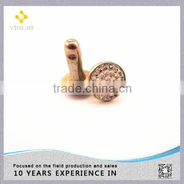 8mm Clear Rhinestone Rivet For Shoes photo-2
