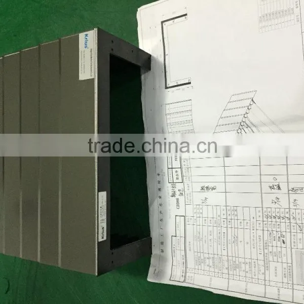 Armoured Vertical Bellow Covers Guard Machine Tool Guard Shield photo-6