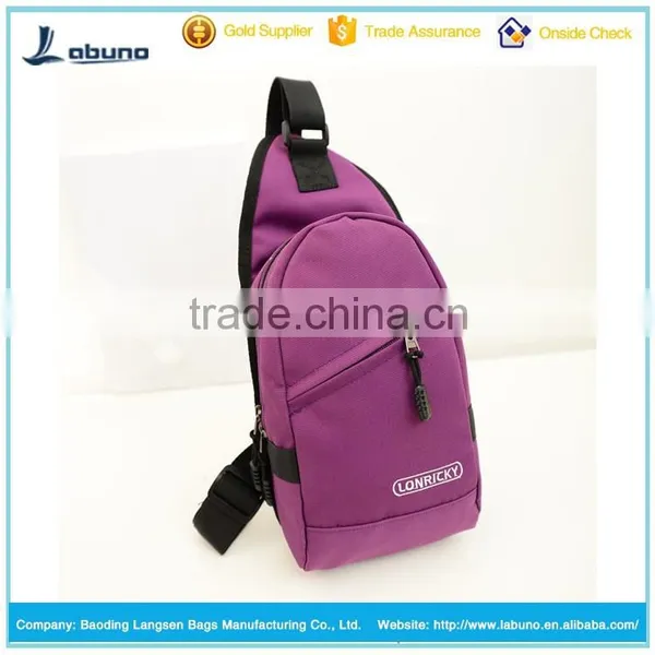 Wholesale Factory Price Chest Bags Foldable Nylon Messenger Bag photo-5