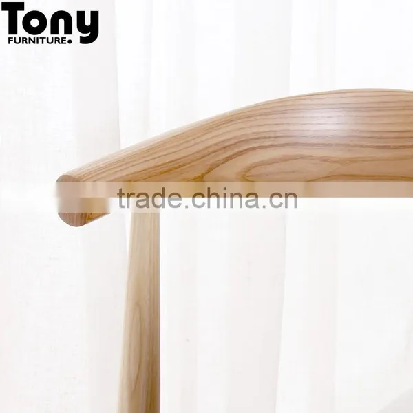 Classic Wood Living Furniture Elbow Wooden Chair photo-5