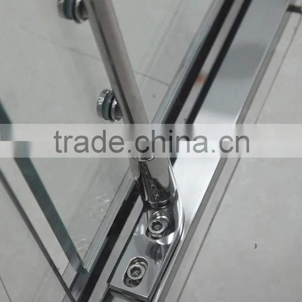 304 Stainless Steel Square Hinged Shower Stall(KK8010) photo-4
