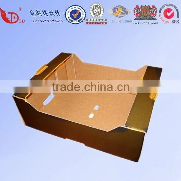 Cheap Custom Corrugated Carton Apple Fruit Packaging Boxes photo-3