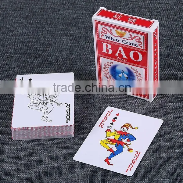Custom Glossy Lamination 310 Gsm Black Core Paper Playing Cards New Fashion Waterproof Trading Card Game ---DH20557 photo-2