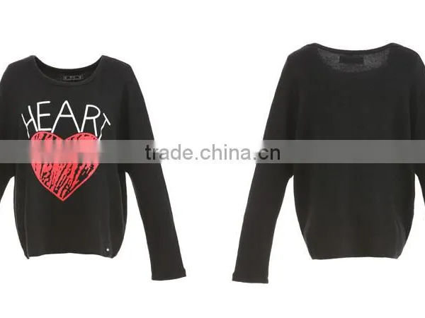 2015 China Manufacturer Custom Long Sleeve Women t Shirt Printing Wholesale Quality Choice photo-3