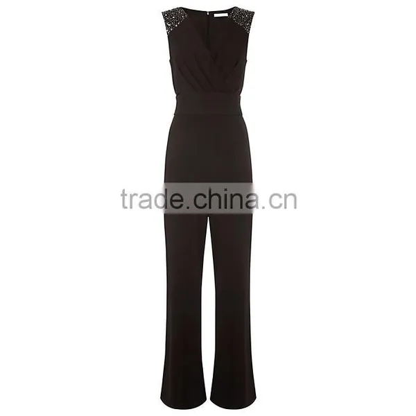 Effortless Elegance Beaded Jumpsuit Cheap China Wholesale Clothing Jumpsuit Woman photo-2