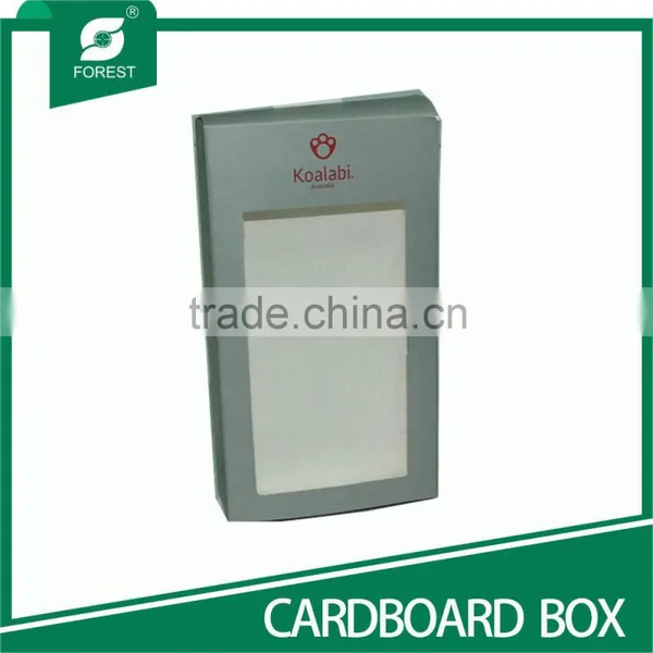 HAND MADE CARDBOARD PAPER BOX WITH CLEAR PVC WINDOW photo-5