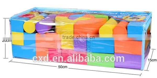 Wholesale Colorful Building Toy Soft Eva Foam Block photo-5