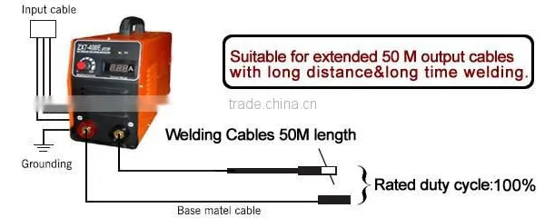 Industrial Grade Arc Portable Mma Inverter Welding Machine Price ZX7-400E photo-4