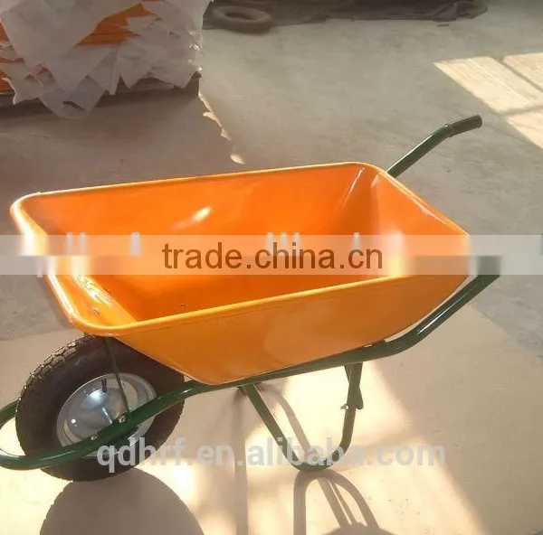 Plastic Tray Farm Wheelbarrows WB6401with Pneumatic Wheel photo-3
