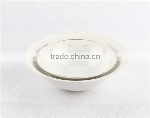 Super White Rice Bowl /cereal Porcelain Bowls 7" Serving Bowls photo-2