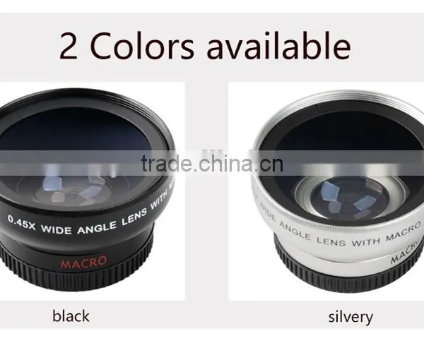 New Arrival Mobile Phone Camera Lens 0.45x Super Wide Angle Lens for Iphone 6 6plus 5 5s Samsung Note 4 3 photo-6