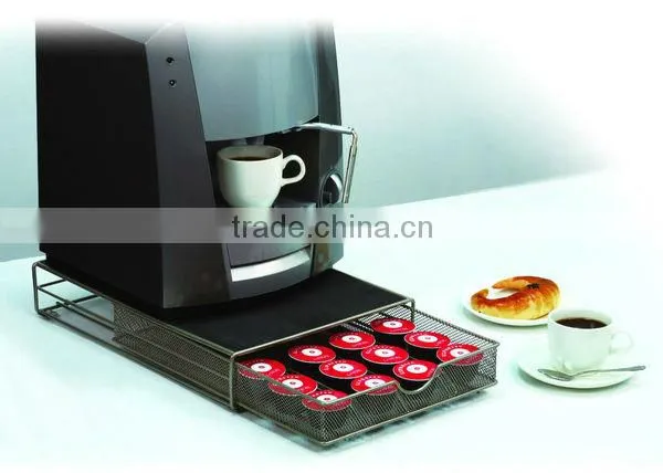 Wire Mesh Coffee Capsules Drawer Desk Organizer