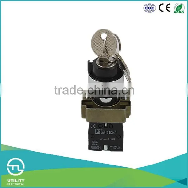 UTL Latest Products In Market Instantaneous Automotive Push Button Switches Key Mark Button 220V photo-2