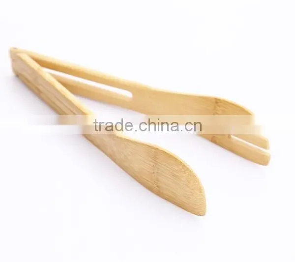 Outdoor Foldable Bamboo Fish Meat Tong photo-2