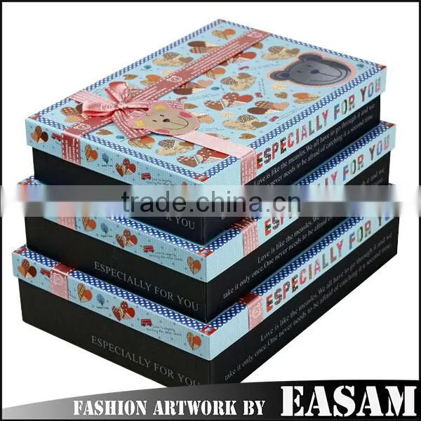 Three Sets Gift Packaging Box/box Gift/cardboard Gift Box