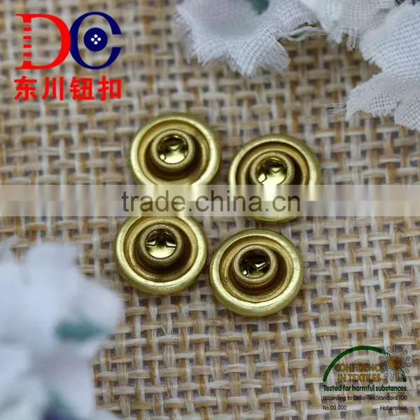 8mm Brass Metal Rivet Fashion Style Single Cap Jean Stud for Denim photo-2