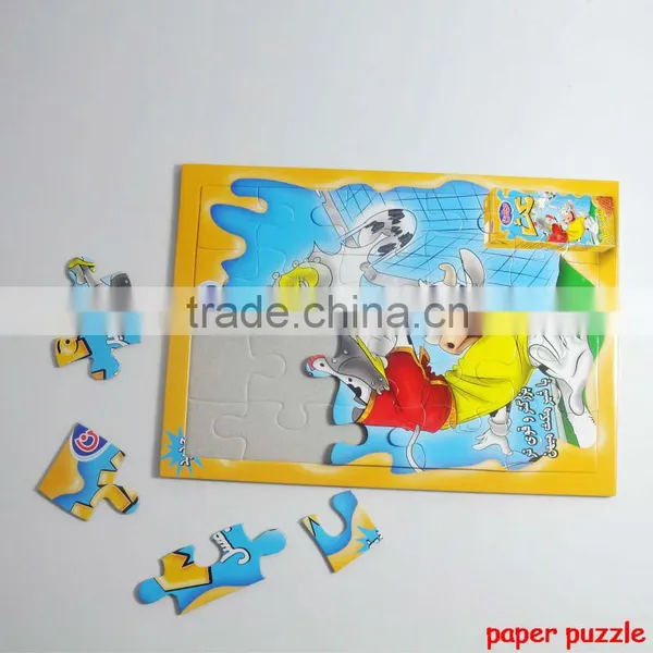 Kids Math Puzzles Paper Puzzle Maker Paper Toy Puzzle photo-2