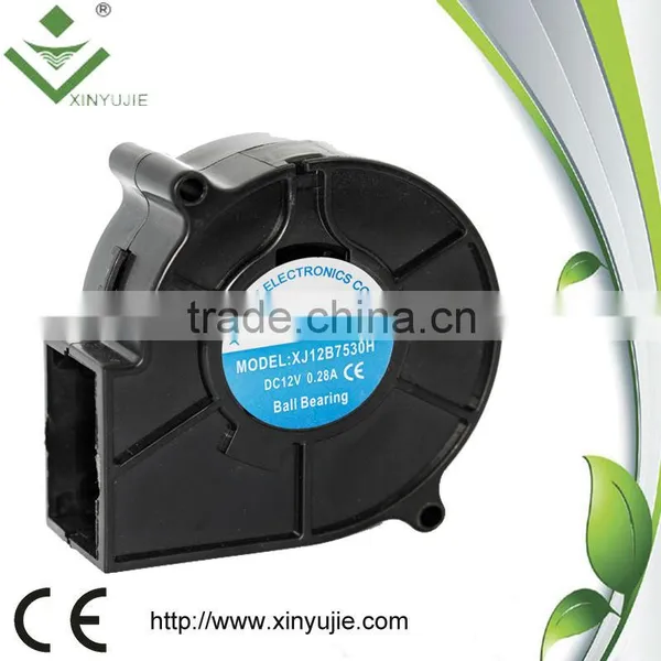 75mm 75x74x29.5mm 7530 High Cfm 12v 24v Centrifugal Blower Fan for 3d Printer photo-3